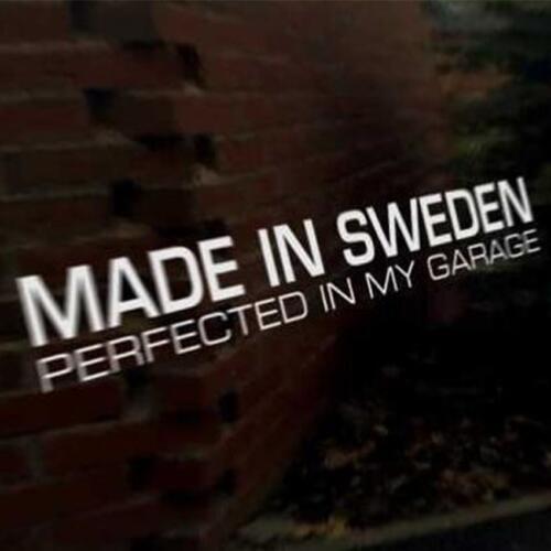 Made In Sweden Bildekal