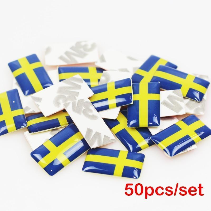 Bilklistermärken (50st)