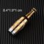 Gold beer bottle
