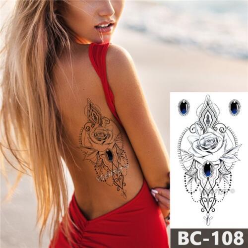 Totem Lotus Tillfällig Tatuering 24×14 cm iswag.se rea 10