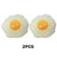 2PCS fake eggs