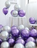silver purple