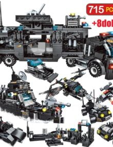 Polis Lego Set (715 Delar) iswag.se rea