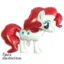 red small horse