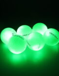 green golf balls