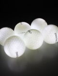 white golf balls