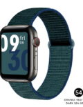 Orangered dark green
