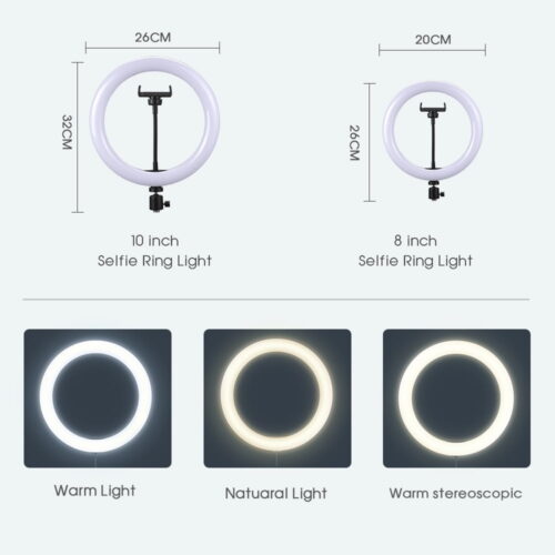 Selfie Ring LED Lampa iswag.se rea 6