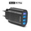 EU Plug Black