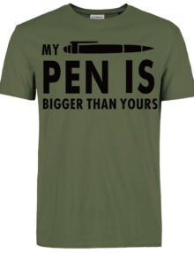 Alpha Male My Pen Is T-Shirt iswag.se rea 2