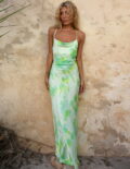 tie dye green