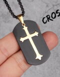 N282-Cross Black