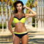 O color bikini