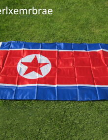 Nordkoreas Flagga (90cm x 150cm) iswag.se rea 2