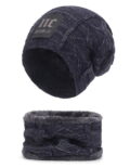 Navy Blue with Neck