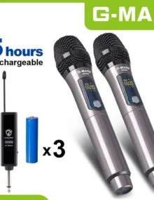 Karaoke Set (Trådlösa Mikrofoner)