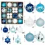 NEW 44pcs Blue white