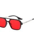 black red