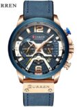 rose blue watch