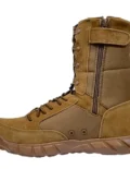 Brown with zip