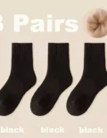 3 Pairs black