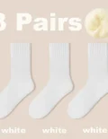 3 Pairs white