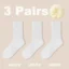 3 Pairs white