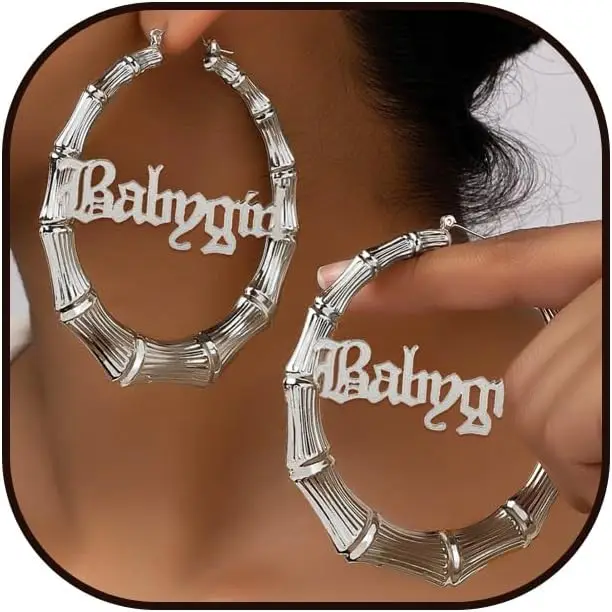 Örhängen Dam | Hoops | Babygirl - Bild 7