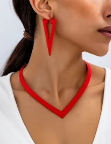 Örhängen Dam | Med Halsband