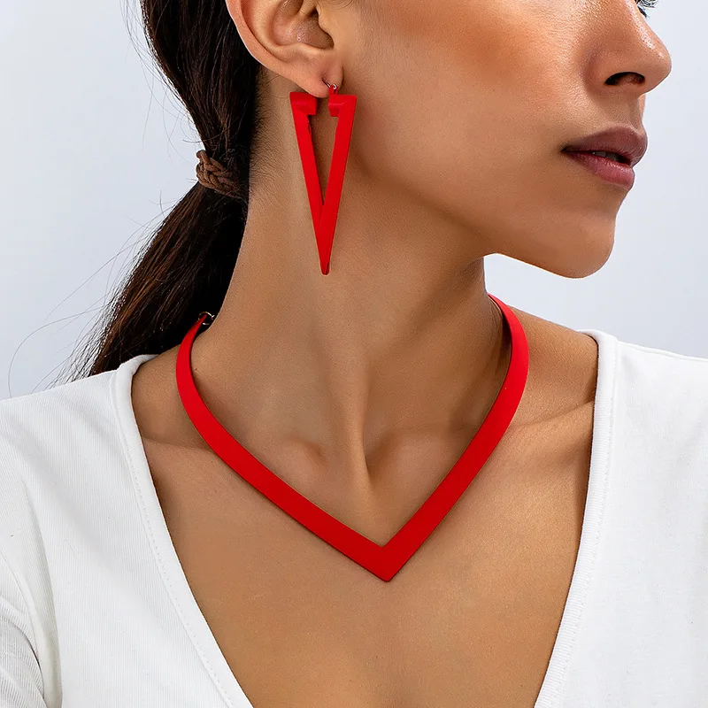Örhängen Dam | Med Halsband